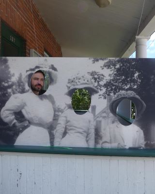 man posing for photograph